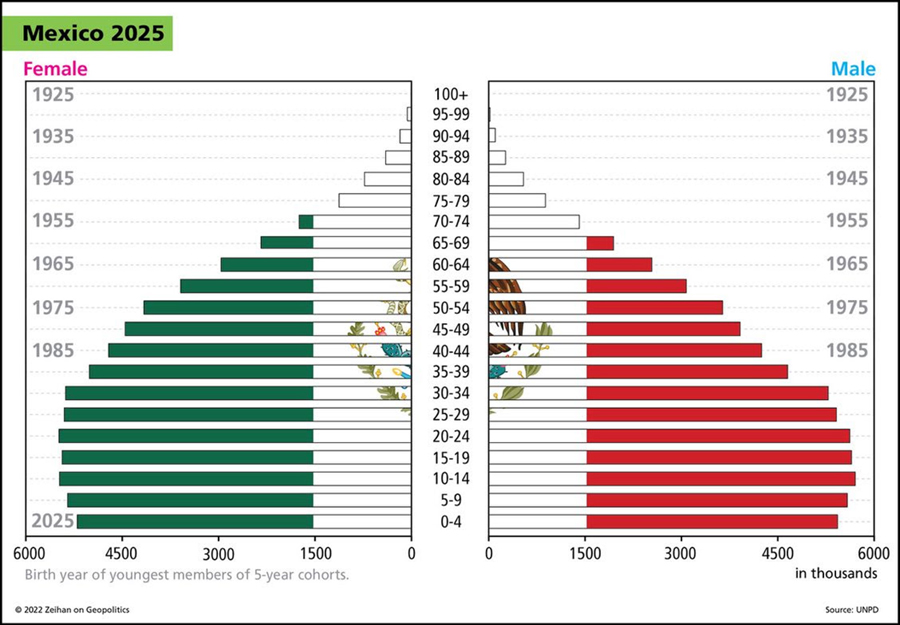 Mexican Demographics Where Are All the Kids? Zeihan on Geopolitics