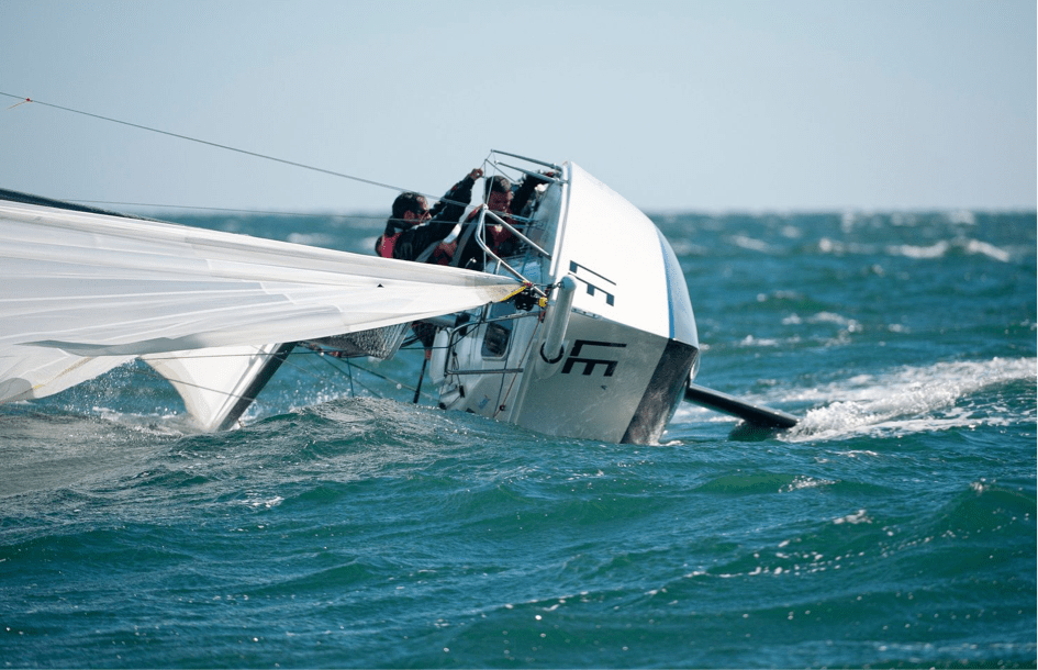 RYAtips 32 Broaching when sails overpower the rudder Zeilhelden