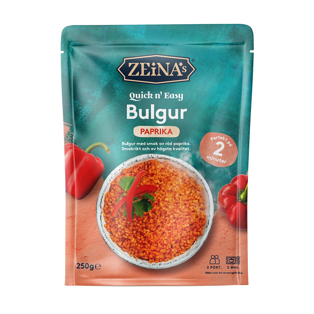 Bulgur Paprika Quick n' Easy Zeinas