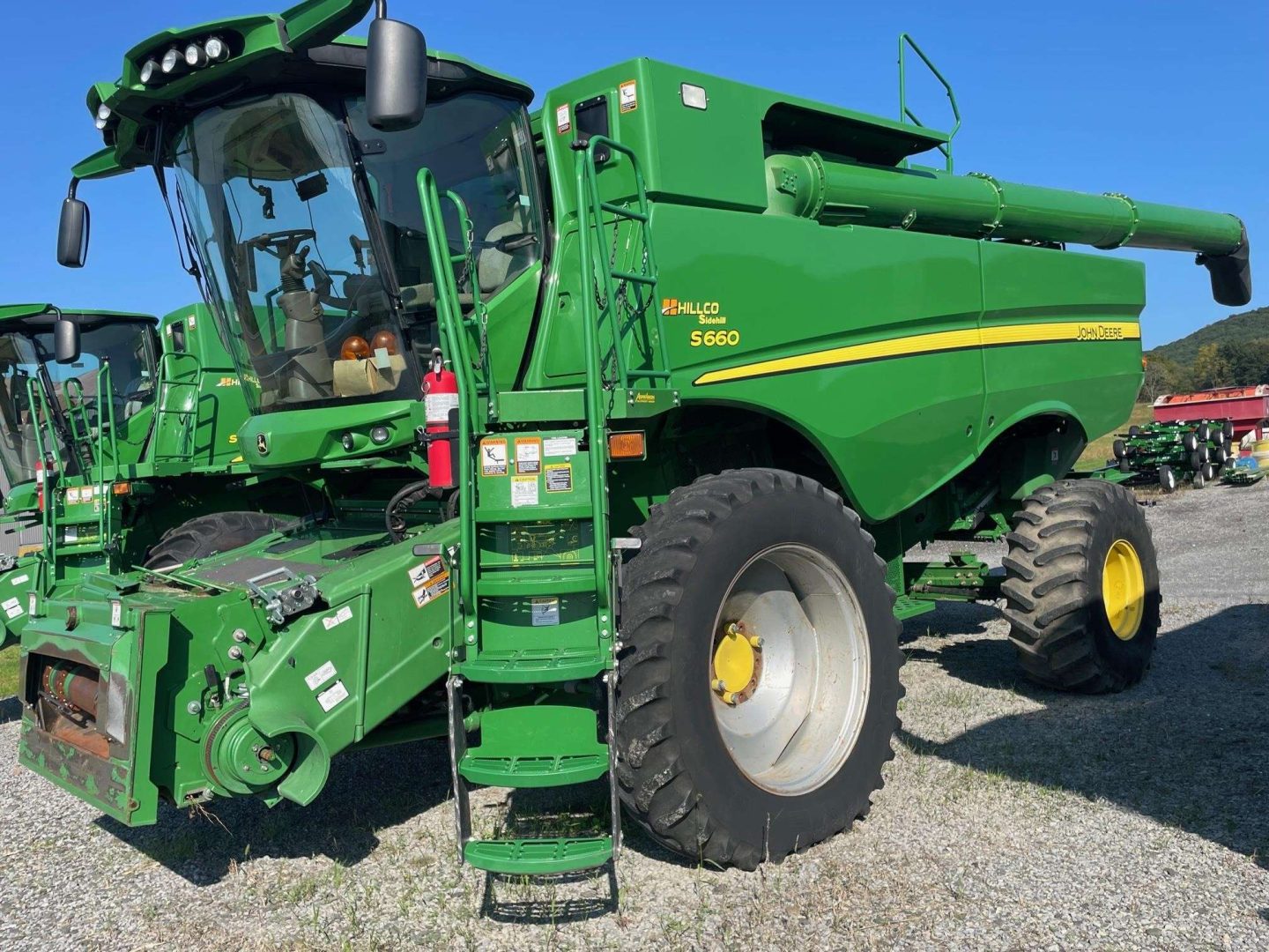 2015 John Deere S660 HILLCO Sidehill Combine For Sale 775407