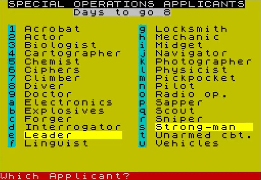 Game 139 Special Operations (1984) The Wargaming Scribe