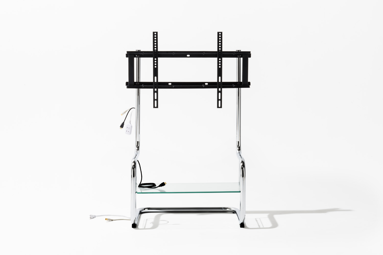 TV stand with mount in simple and modern design zeitgeist