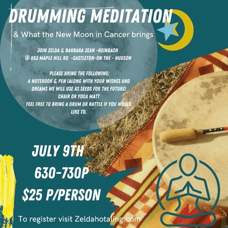 Drumming Meditation Zelda Hotaling