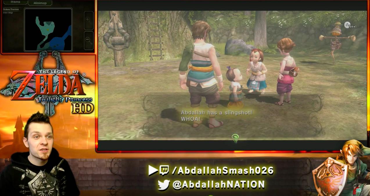 AbdallahSmash026 hosting a Twilight Princess HD giveaway Zelda Universe
