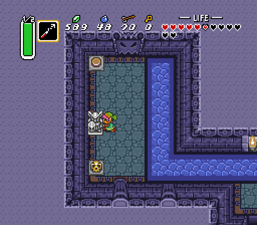 Chapter 7 Swamp Palace A Link to the Past Walkthrough and Guides Zelda Universe