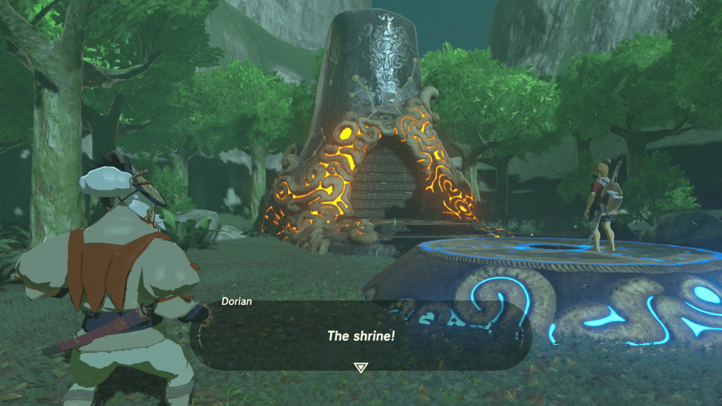 The Stolen Heirloom Breath of the Wild Shrine Quest Walkthroughs and