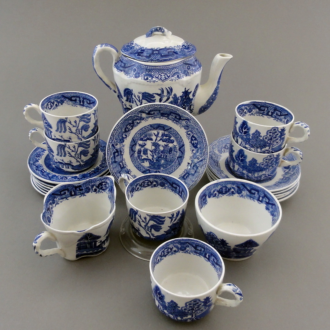 Tea Set, Child’s, Standard Willow The Zeller Collection