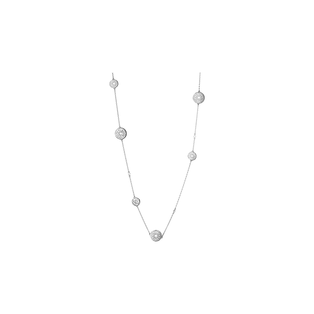 Links of London Timeless Sterling Silver Multi Station Necklace FJ Zelley