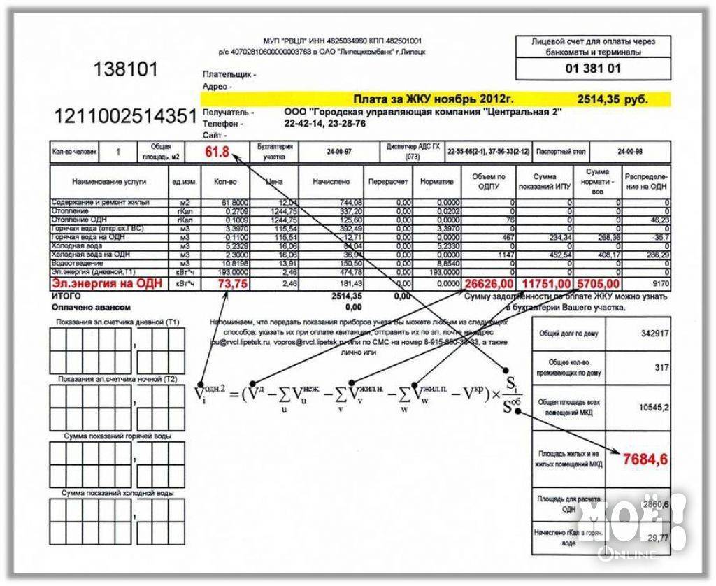 Методика расчета тепловой энергии на отопление нежилого помещения