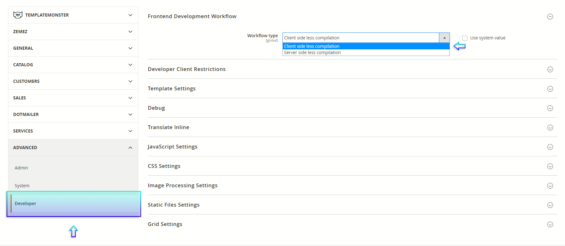 LESS Compilation In Magento 2 Zemez Support