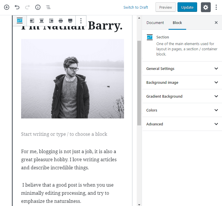 How to add a background image for a specific page in WordPress