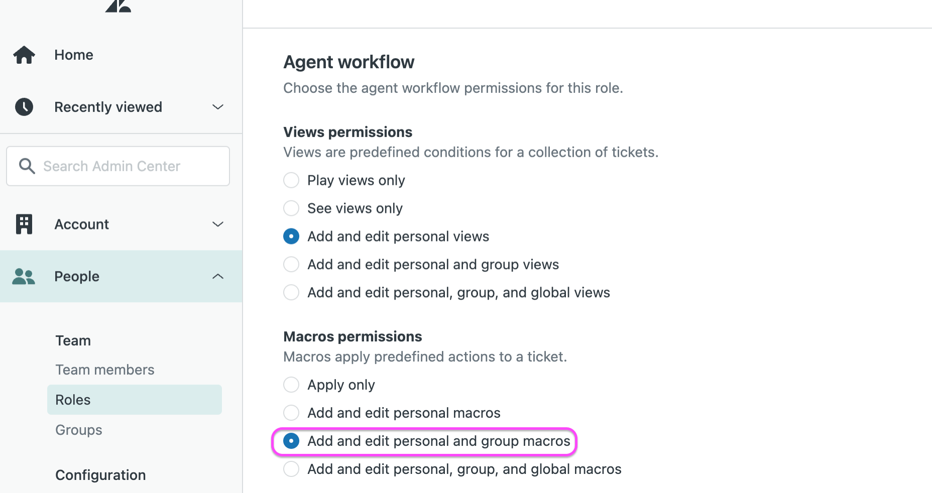 Announcing improved management of macros permissions for roles