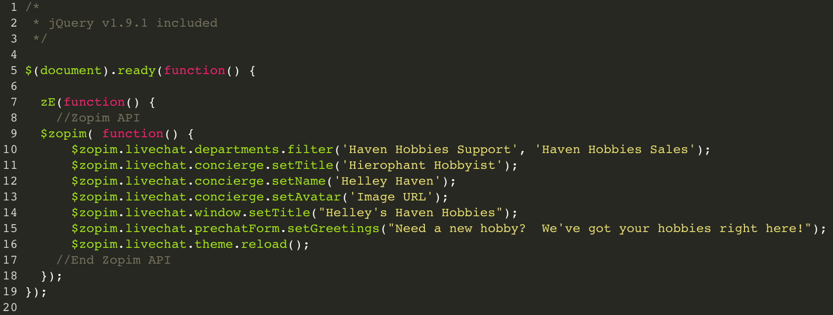 Multibranding Zendesk Chat Zendesk help