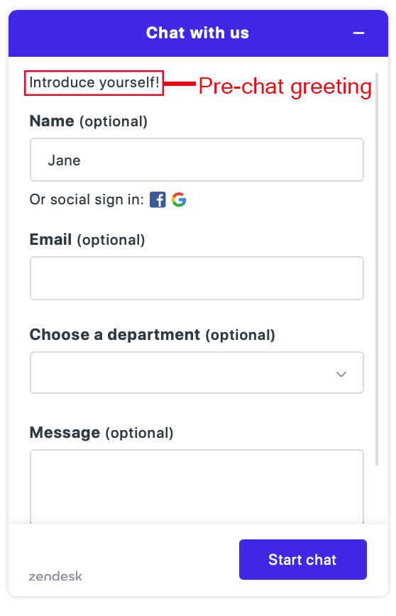 Adding live chat to your website or help center Zendesk help