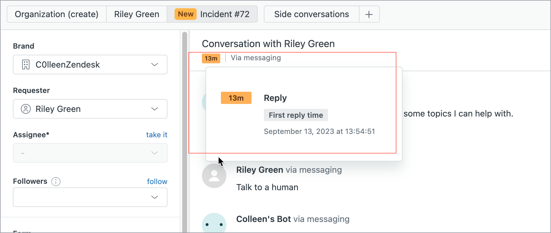 Announcing an enhancement to reply time SLAs for Messaging