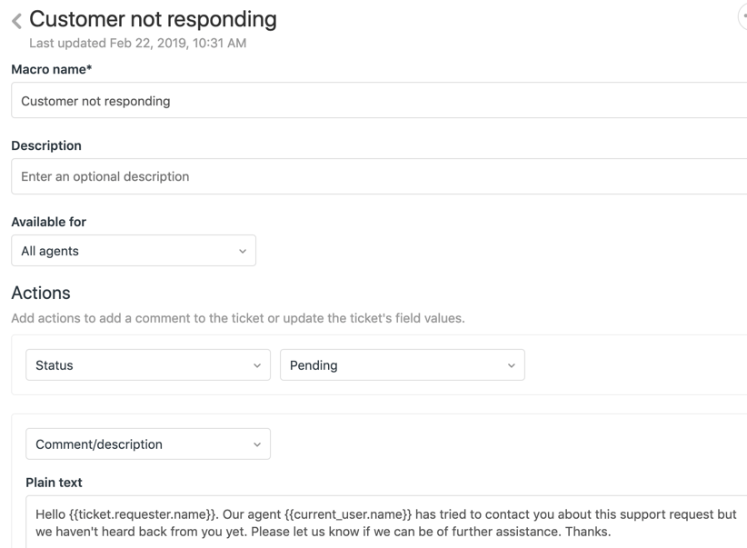 Lesson 3 Solving tickets Zendesk help