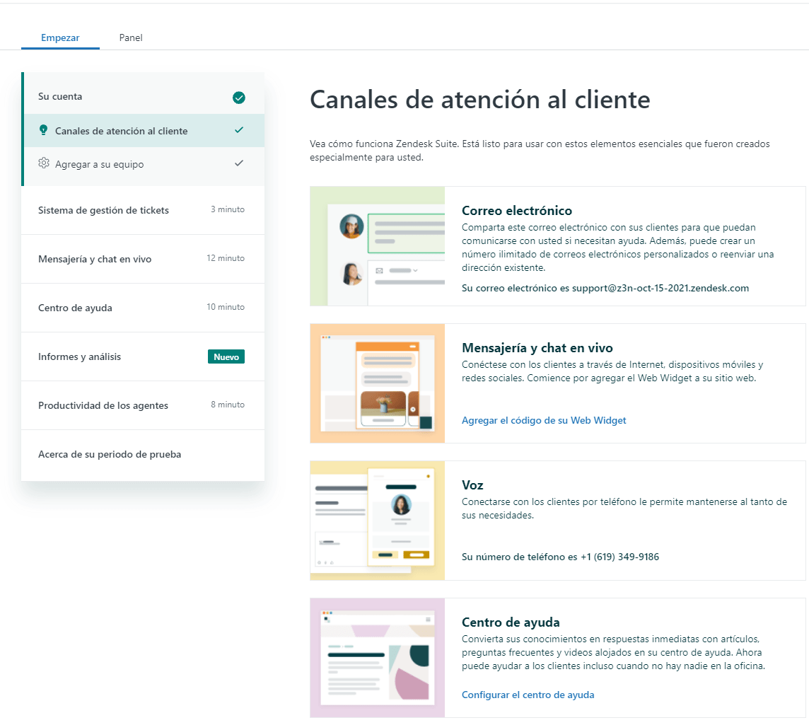 Primeros pasos con Zendesk Suite 1ra parte Acceder a la