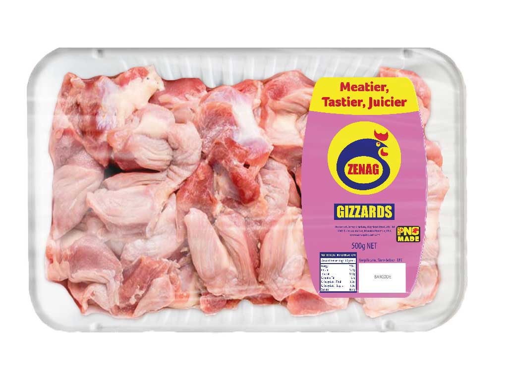 Gizzards 500g Zenag Chicken