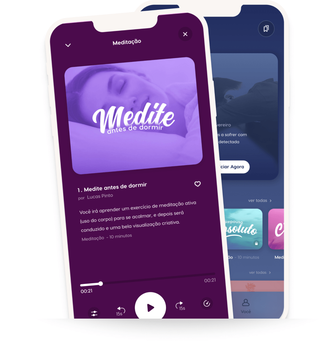 Zen App Aplicativo de Meditação Guiada para Ansiedade e Dormir Bem