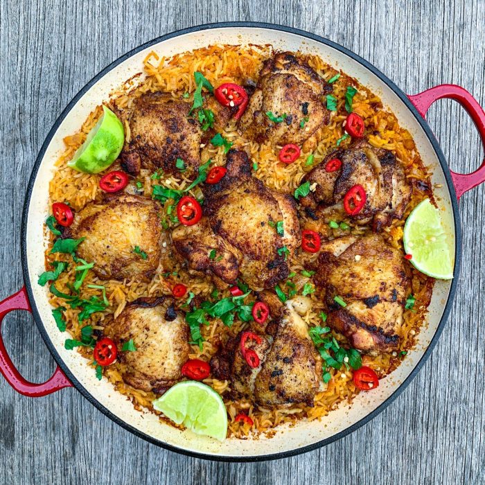 OnePot Saffron Chicken & Rice Zena's Kitchen