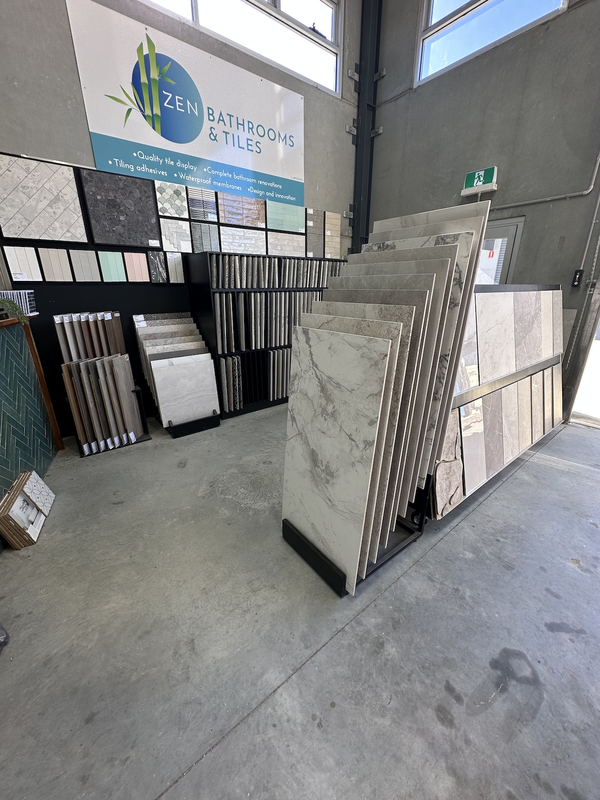 Morisset Tile & Renovation Showroom Zen Bathrooms