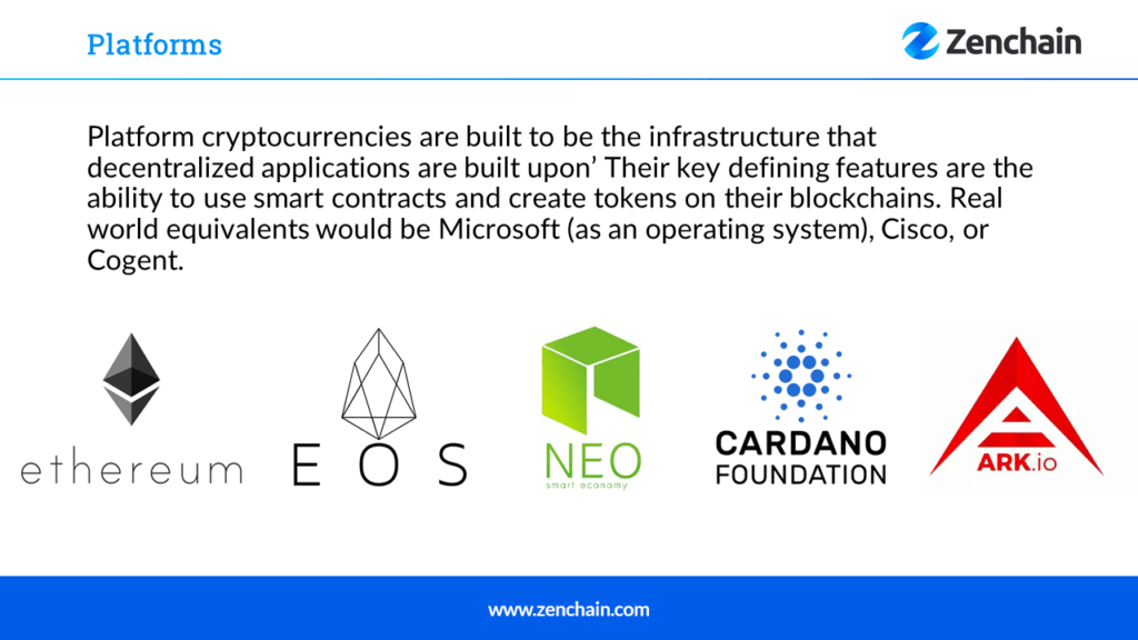 Making Sense of Cryptocurrencies Zenchain