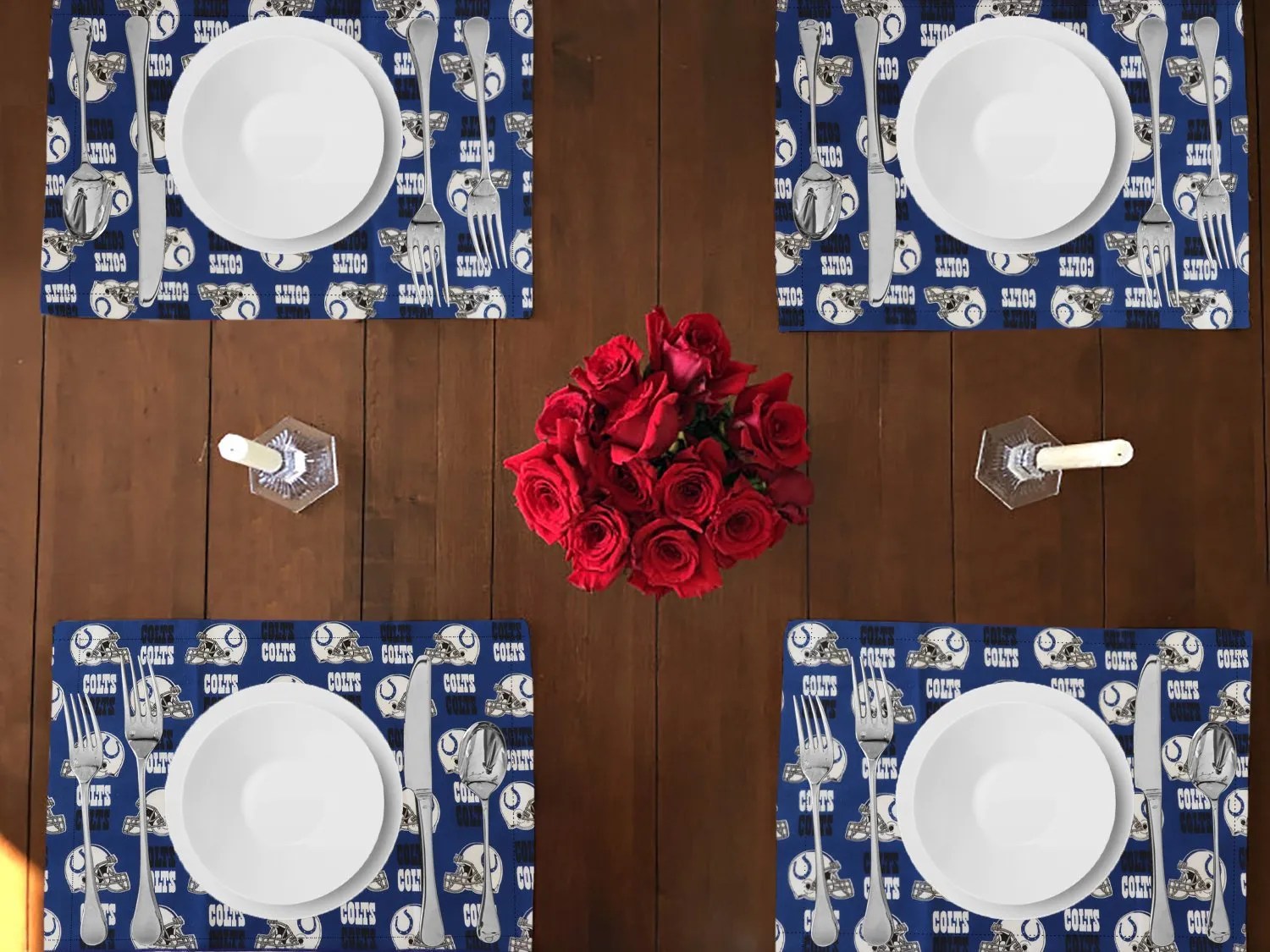 Indianapolis Colts Placemats Zen Creative Designs
