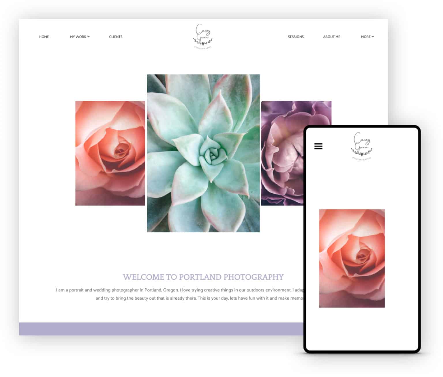 Customizable Photography site Templates Zenfolio
