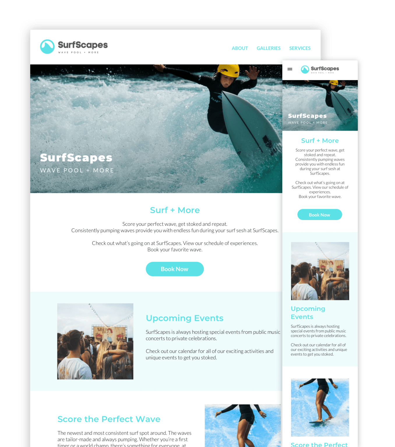 Boost Your Wave Pool Photography Business with Zenfolio