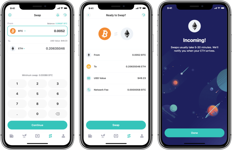 Introducing ZenGo Swap Trade One Crypto for Another