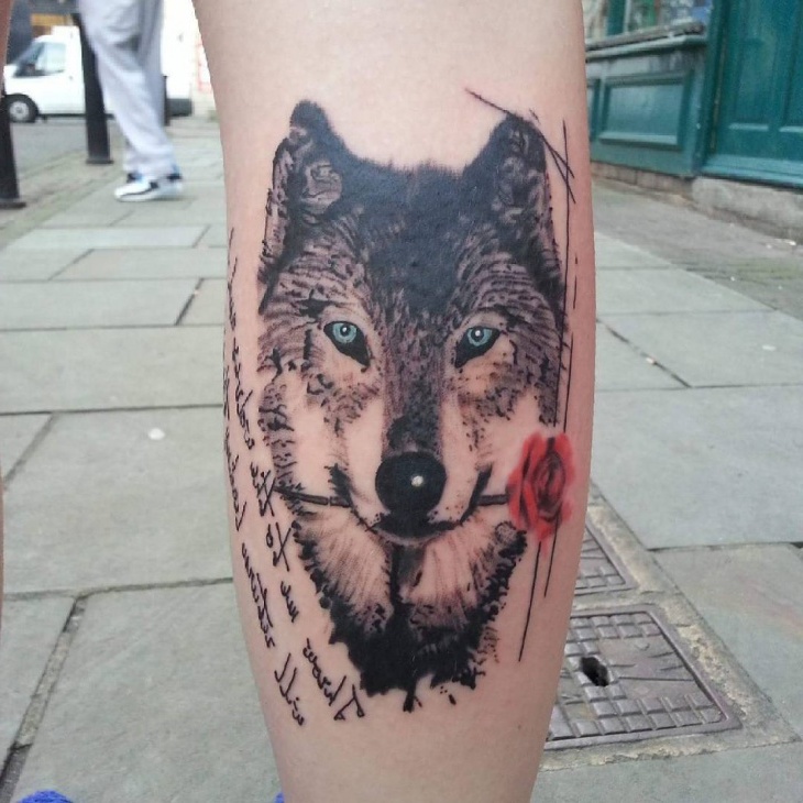 Tattoo Wolf 60 inspirierende Ideen für Männer und Frauen Tattoos