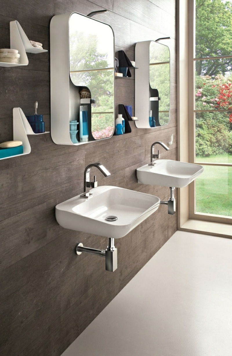 Badezimmer Spiegelschrank moderne Ideen für ein stilvolles Bad