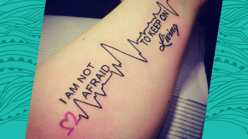 Depression Tattoo 24 Ideen mit einer starken Botschaft