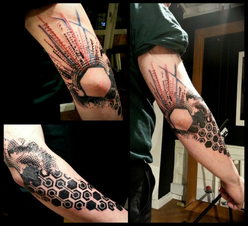 Tattoo Hexagone coole Designideen für beide Geschlechter