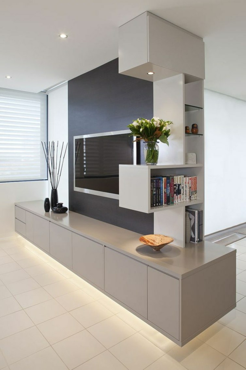 Wohnwand modern 30+ coole Ideen und Anregungen