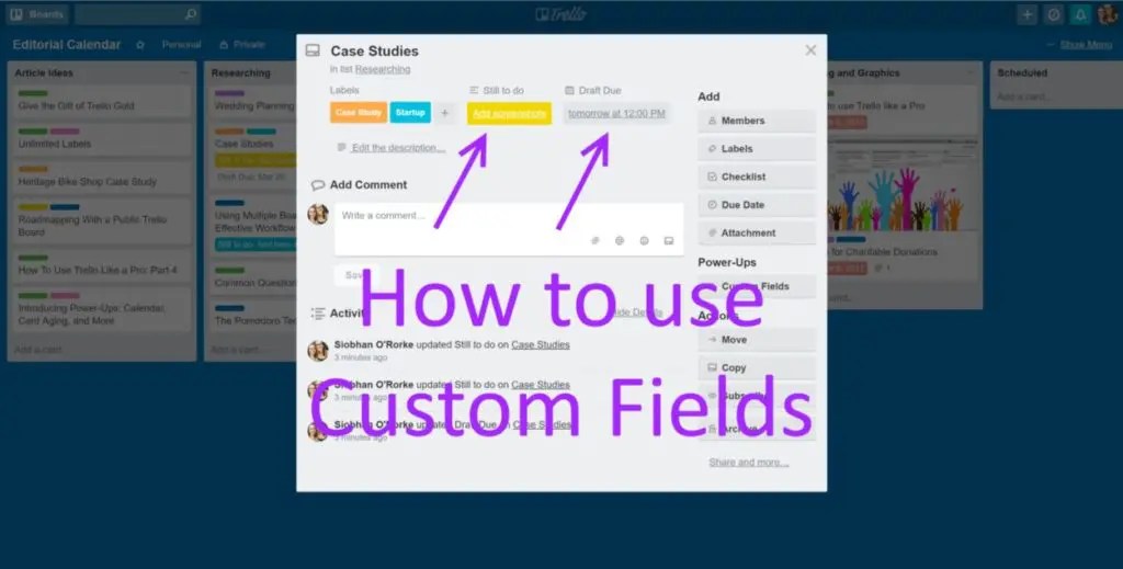 How Trello's Custom Fields can Enhance Your Project's Workflow Zenkit How Trello's Custom Fields can Enhance Your Project's Workflow Zenkit
