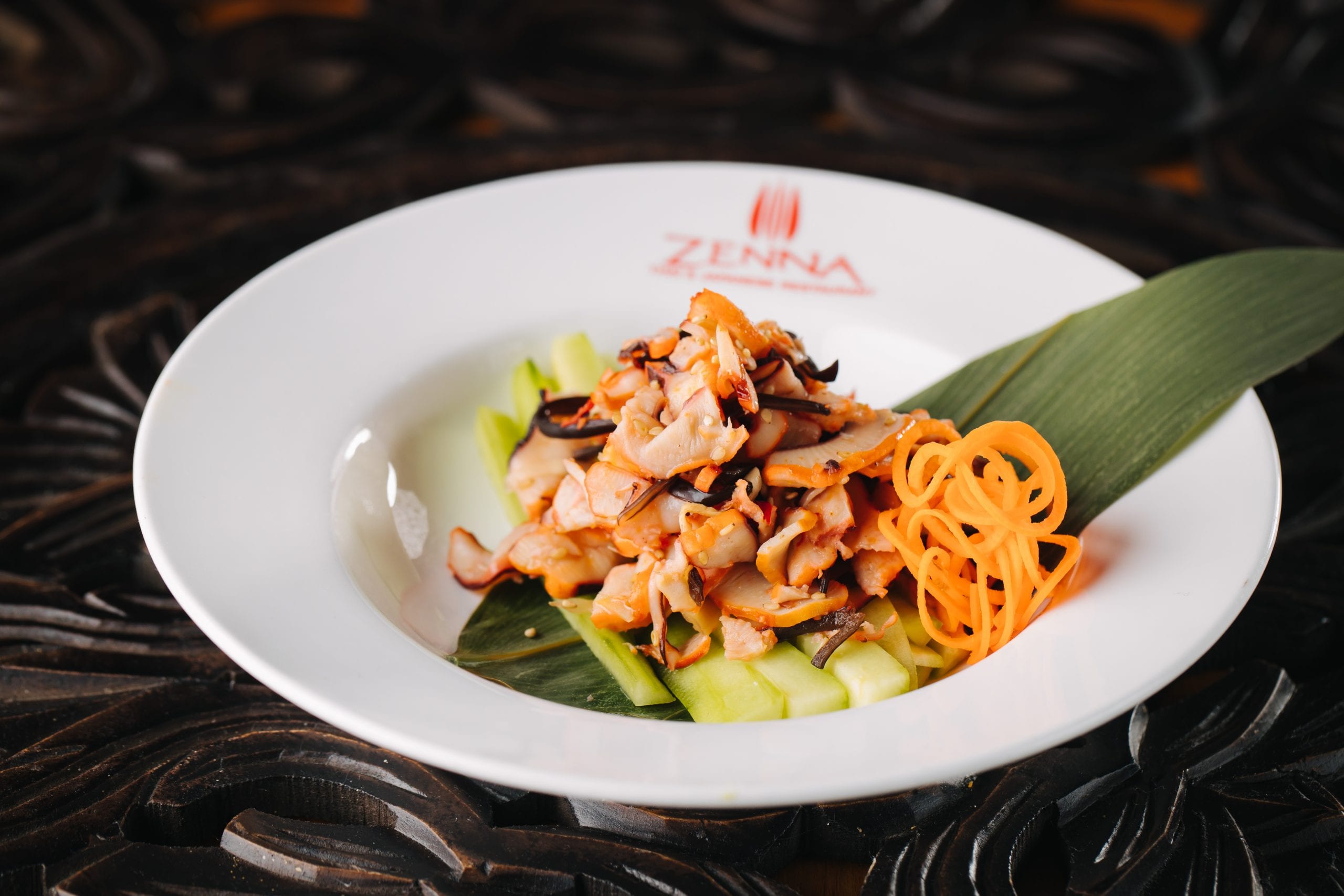 Japanese Squid Salad Zenna Restaurant