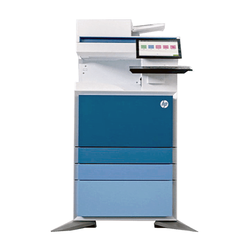 HP LASERJET MANAGED MFP E877 COLOR COPIER MACHINE
