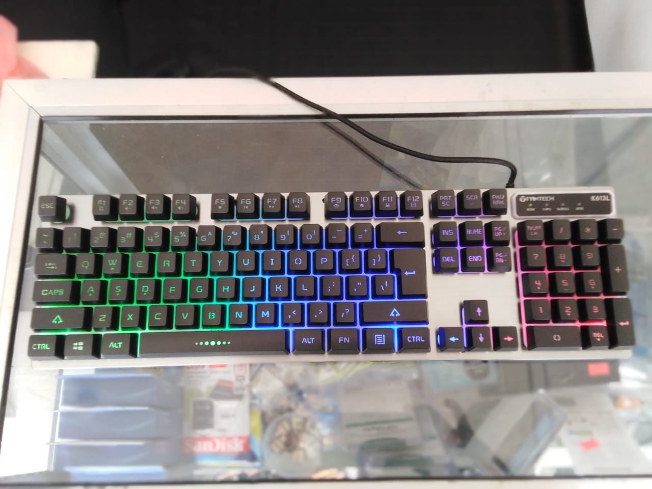 Fantech K613L Fighter II Gaming Keyboard ZenTech Best Price in Sri