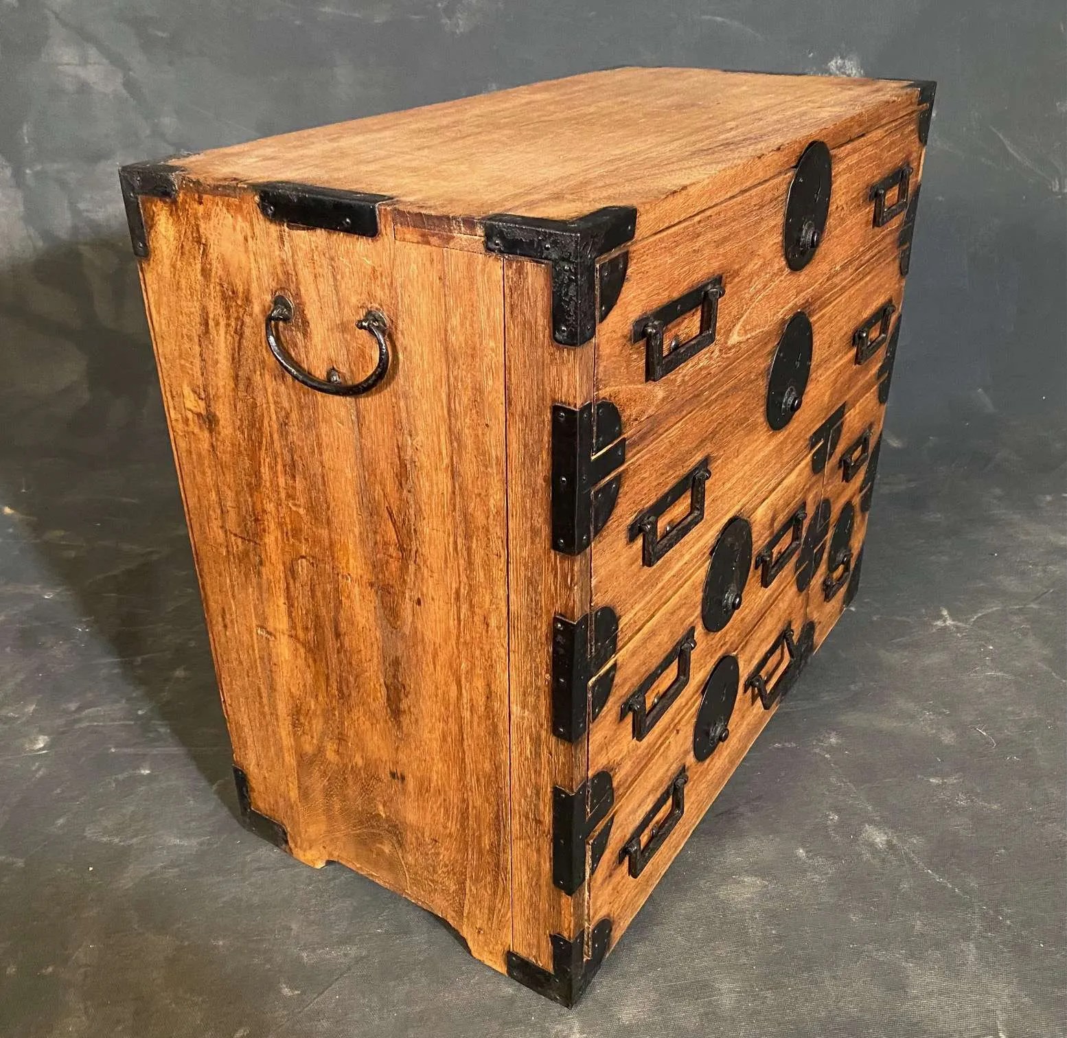 Antique Japanese Small Tansu Meiji Period Zentner Collection