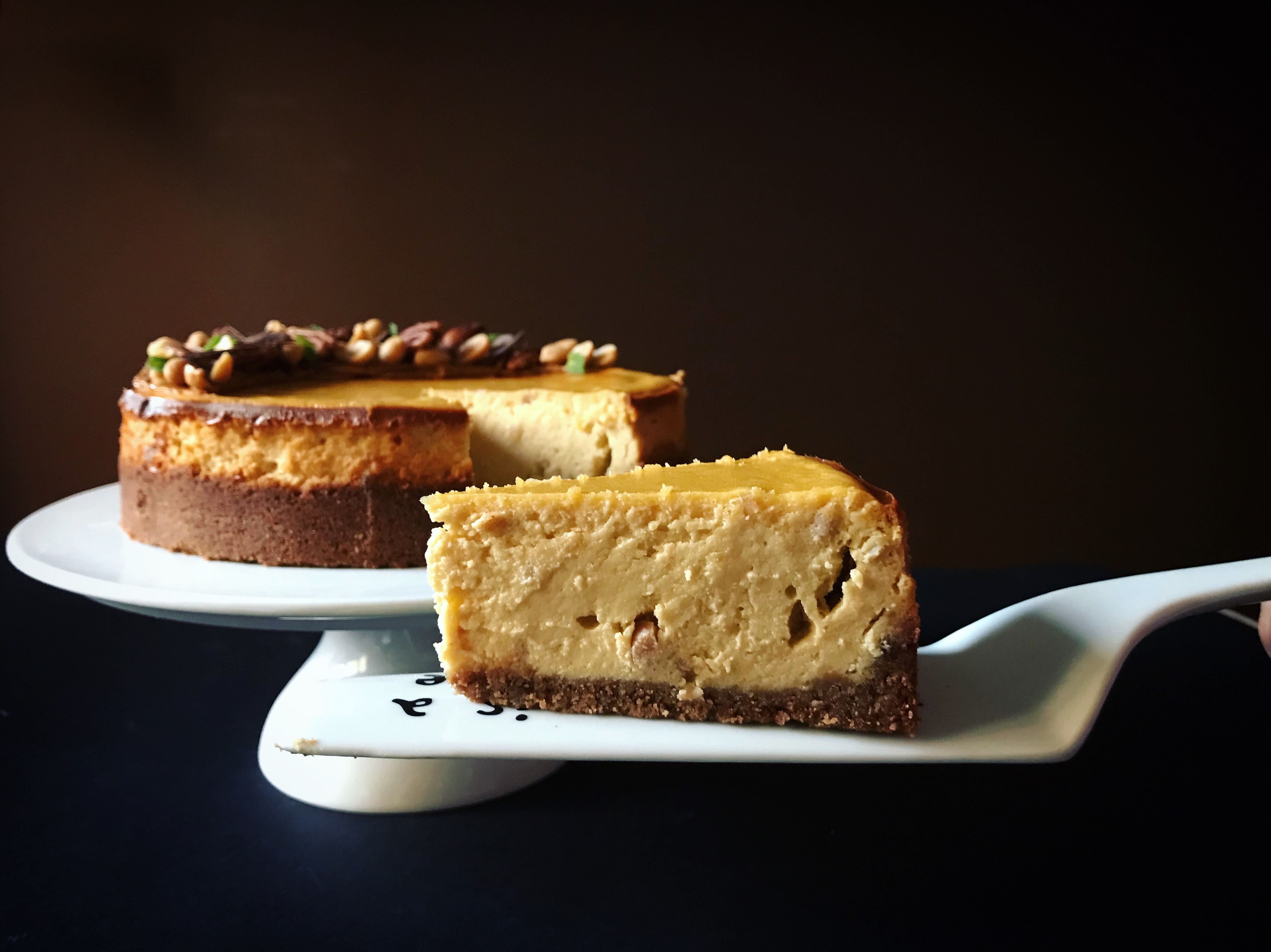 Cheesecake al burro di arachidi Zenzero in Cucina