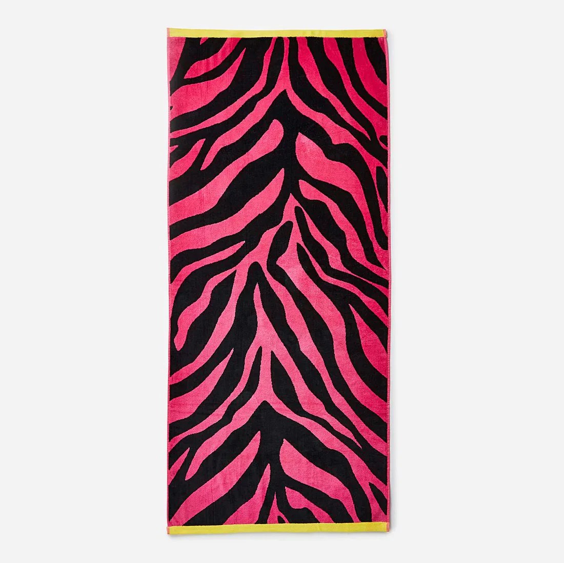 Zeo Living Strandtuch 100x180cm mit ZebraMuster » Sicher bestellen