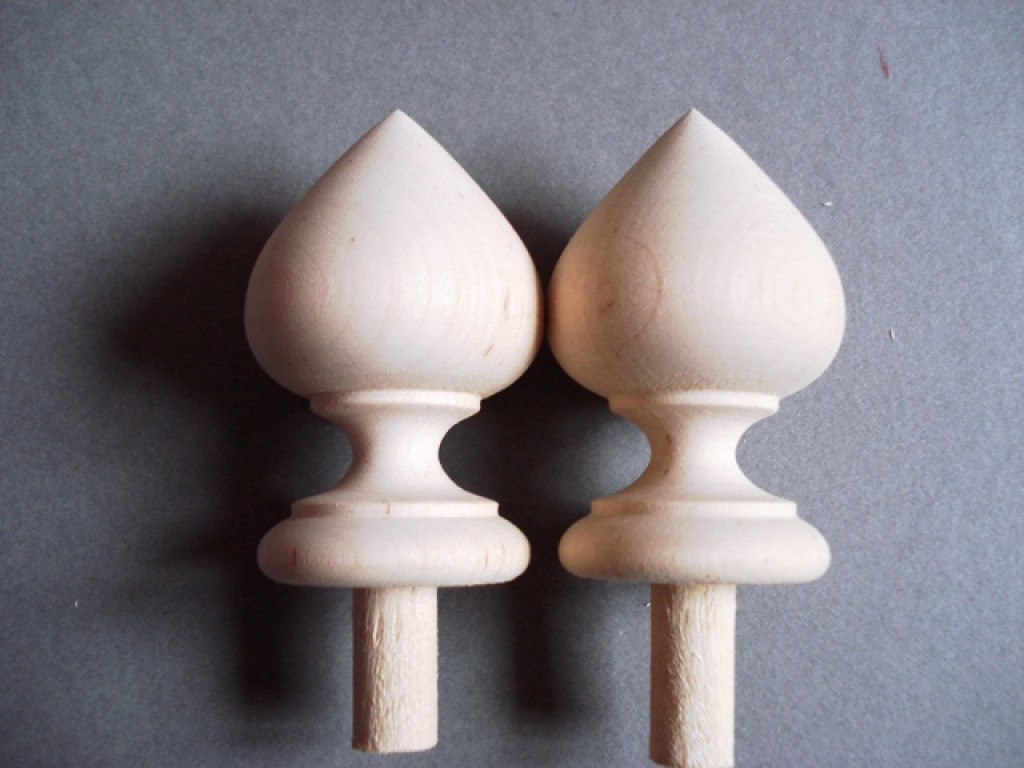 Wooden Finial 0018