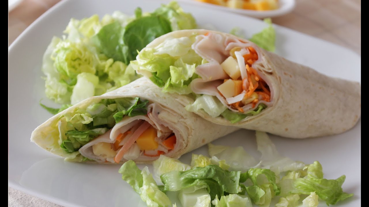 Deliciosos Wraps Vegetales ¡Un Plato Fácil y Nutritivo!