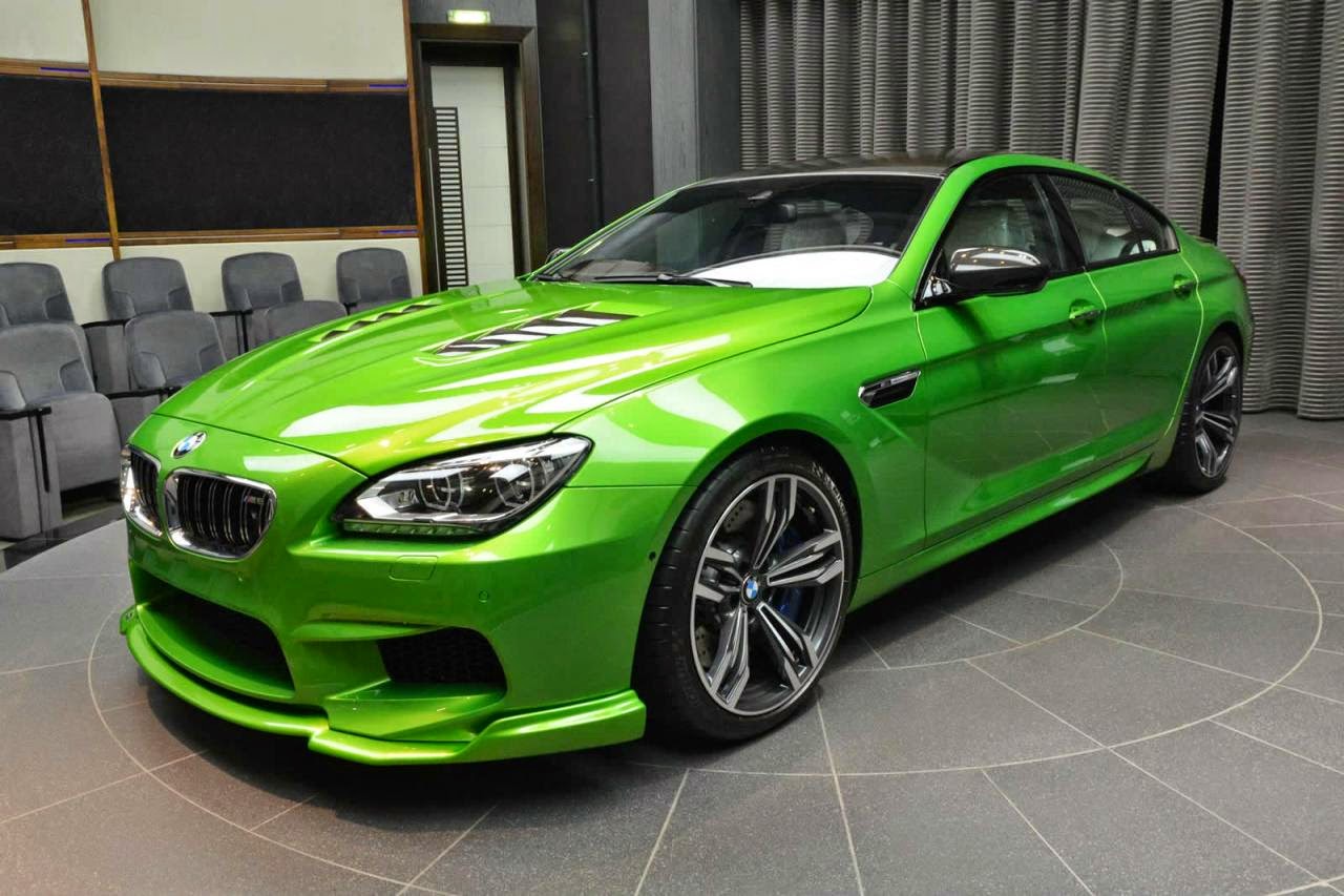 Modified BMW M6 Gran Coupe With Java Green Paintjob