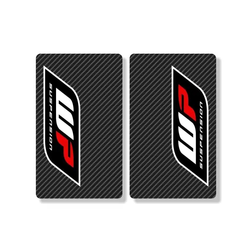 WP UPPER FORK DECALS CARBONBLACK ZERO9 MX GRAPHICS