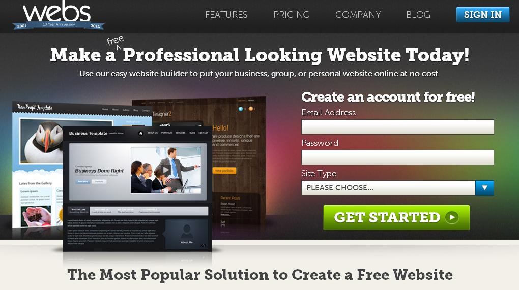 Free Website Builder: Build a Free Website or Online Store.