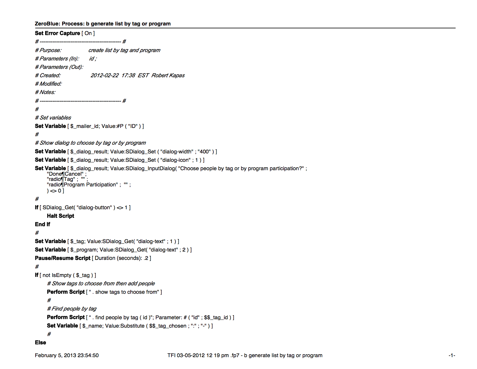 Script Writing Lesson 1 Compacting FileMaker Scripts Making Your