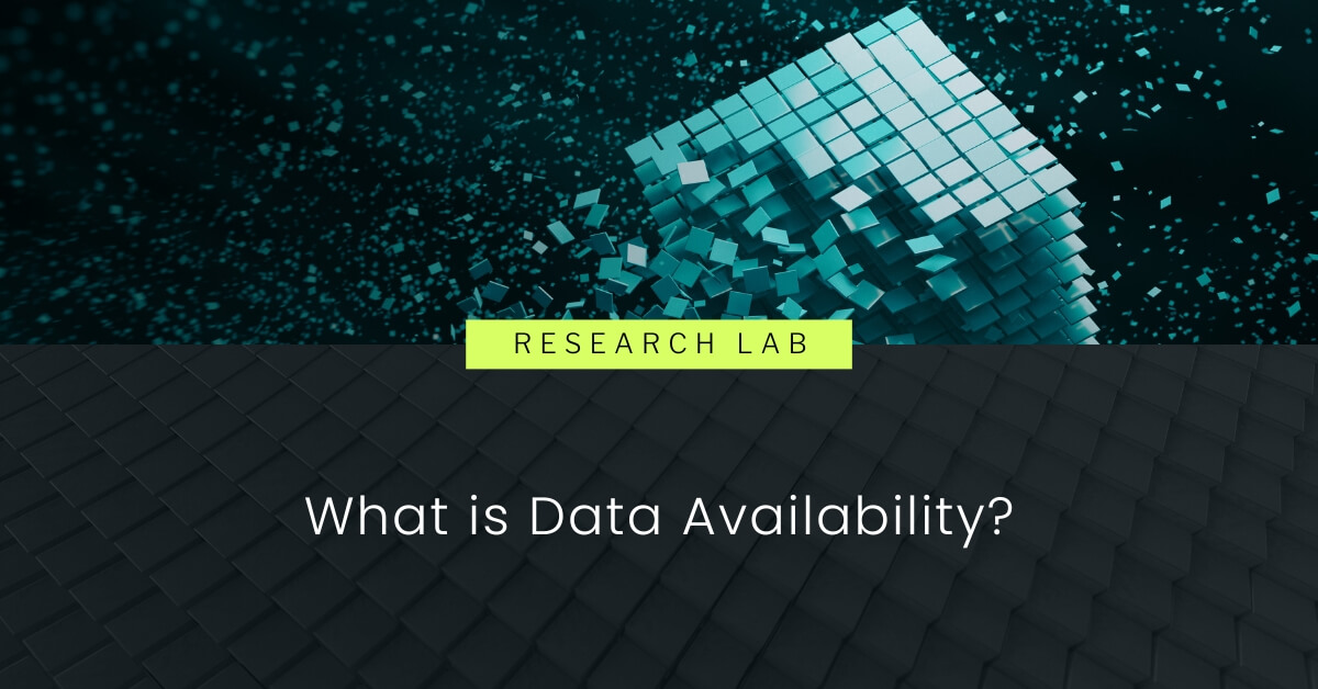 What is Data Availability? Zerocap