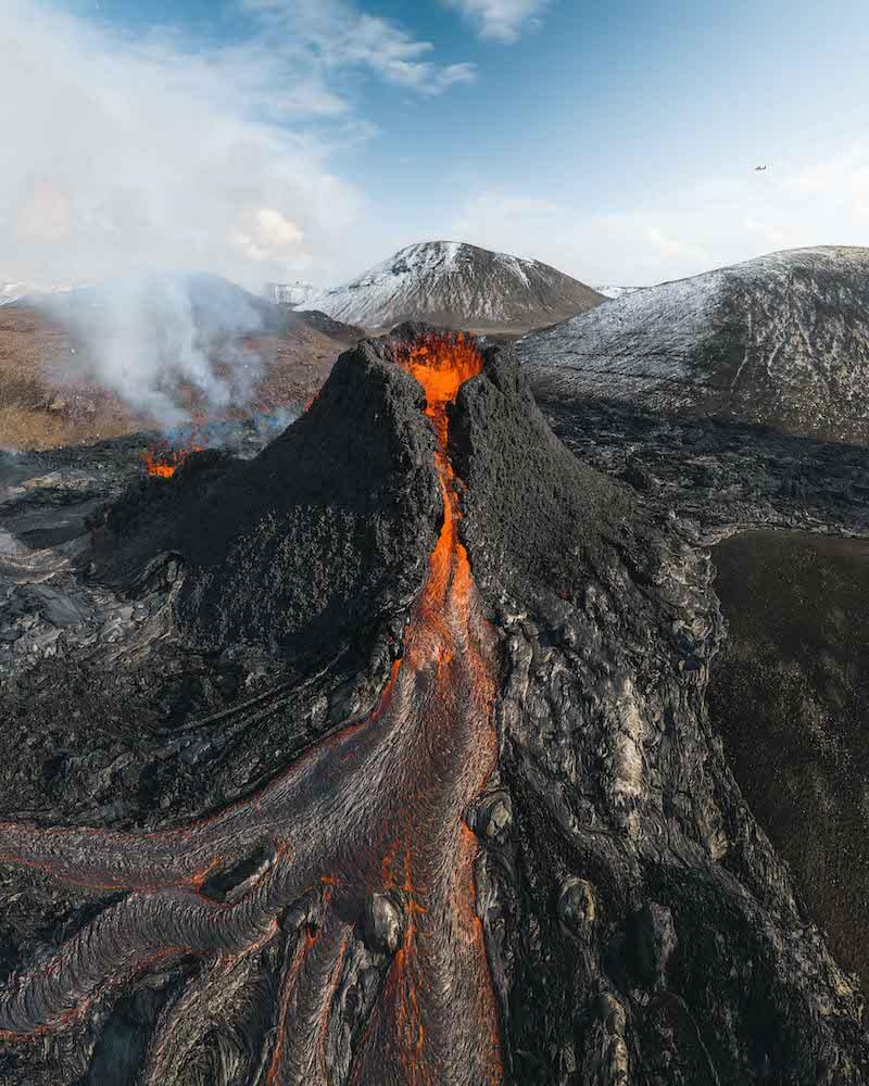 Can you visit volcanoes in Iceland?